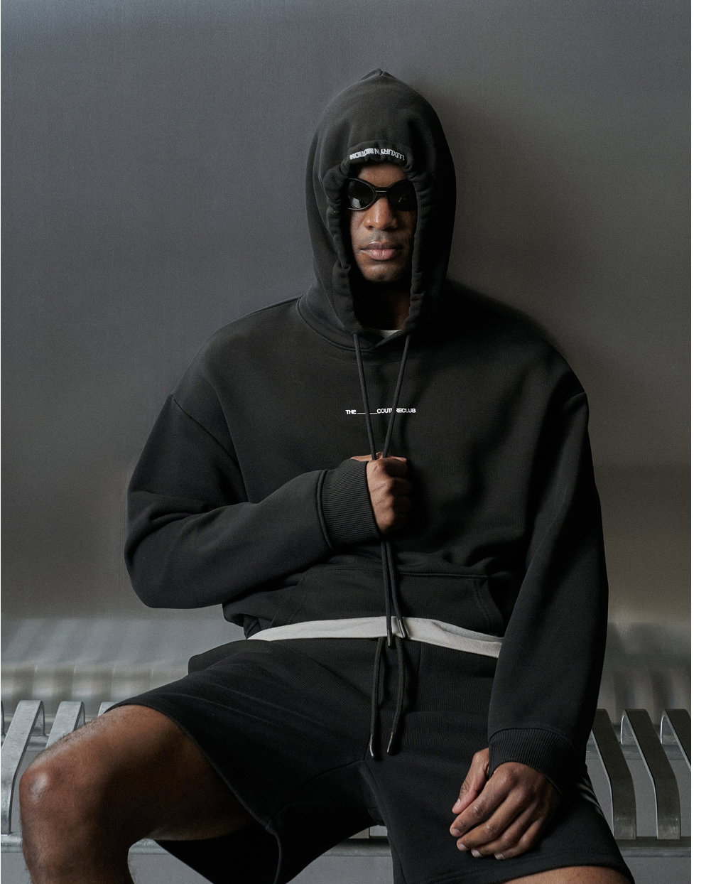 LUXURY IN MOTION GRAPHIC HOODIE