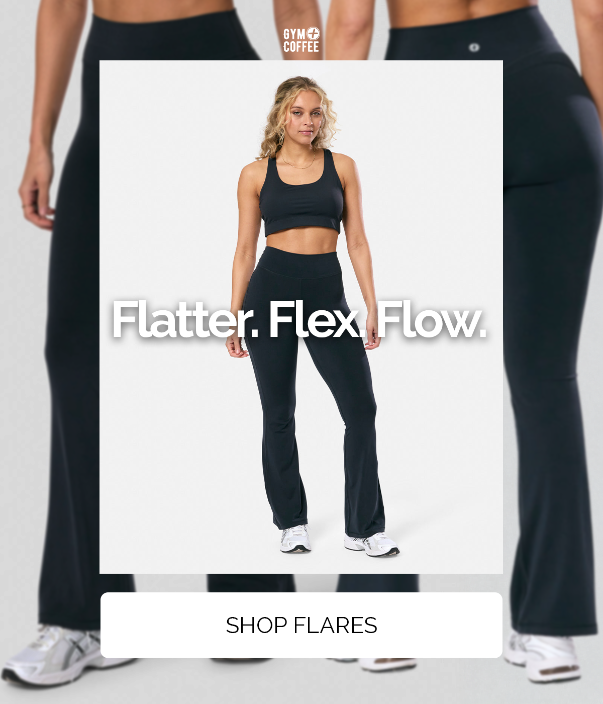 the flare has landed - buttery soft, studio ready. off duty approved.