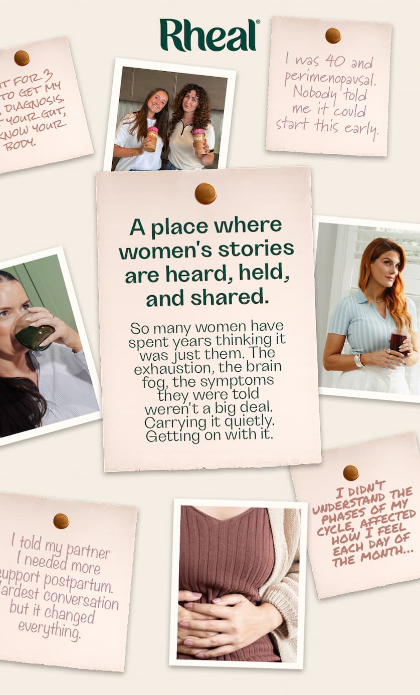 A place where women's stories are heard, held and shared. 