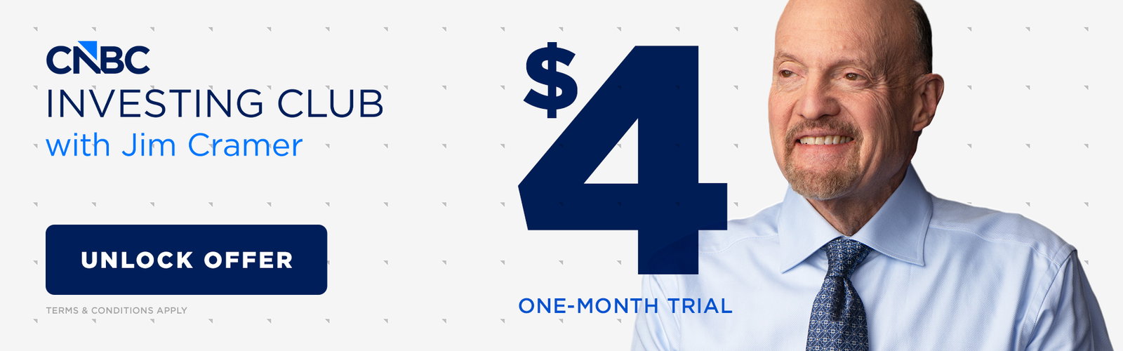 CNBC Investing Club Sale - Join Jim Cramer for $4