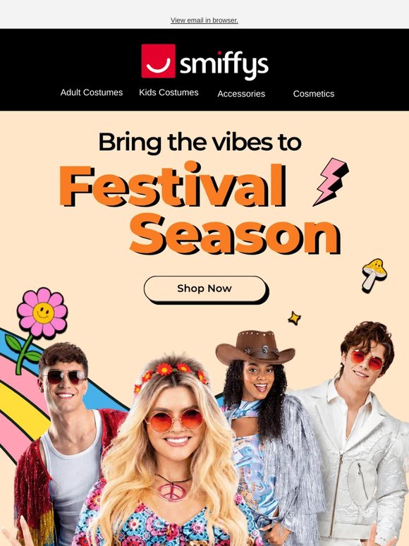 Get festival season ready ⚡