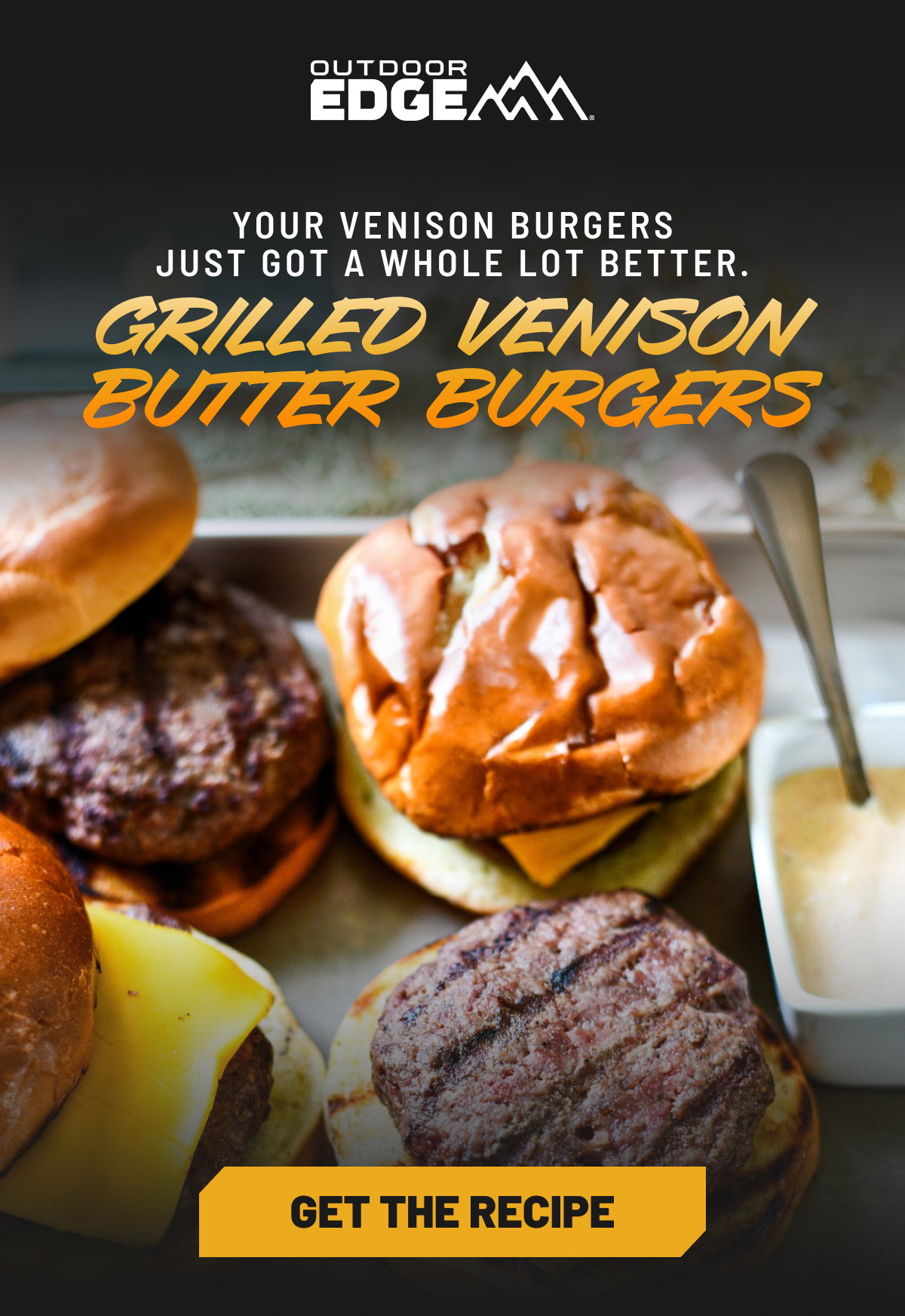 Your venison burgers just got a whole lot better. | GET THE RECIPE