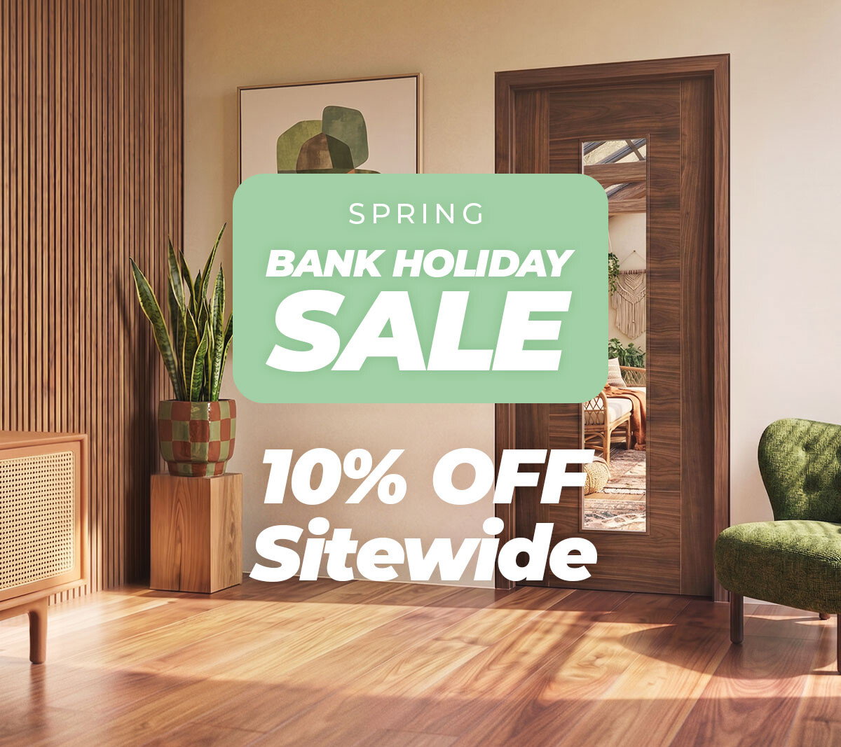 Spring Bank Holiday: 10% OFF sitewide
