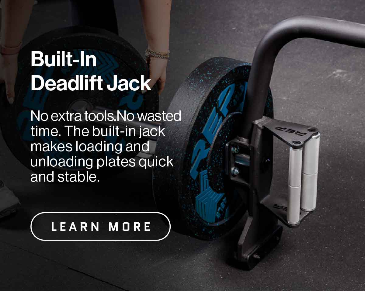 Built-in deadlift jack