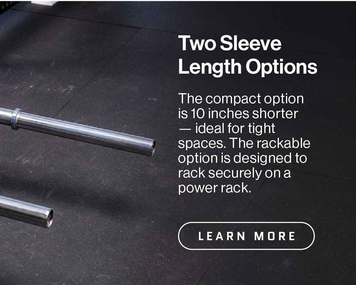 Two sleeve length options