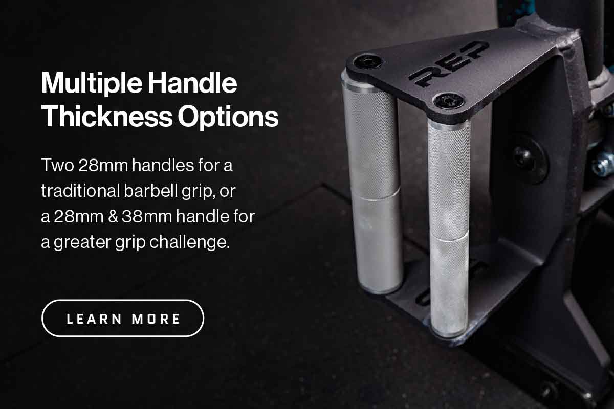 Multiple handle thickness options