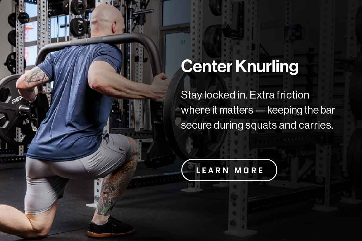 Center knurling