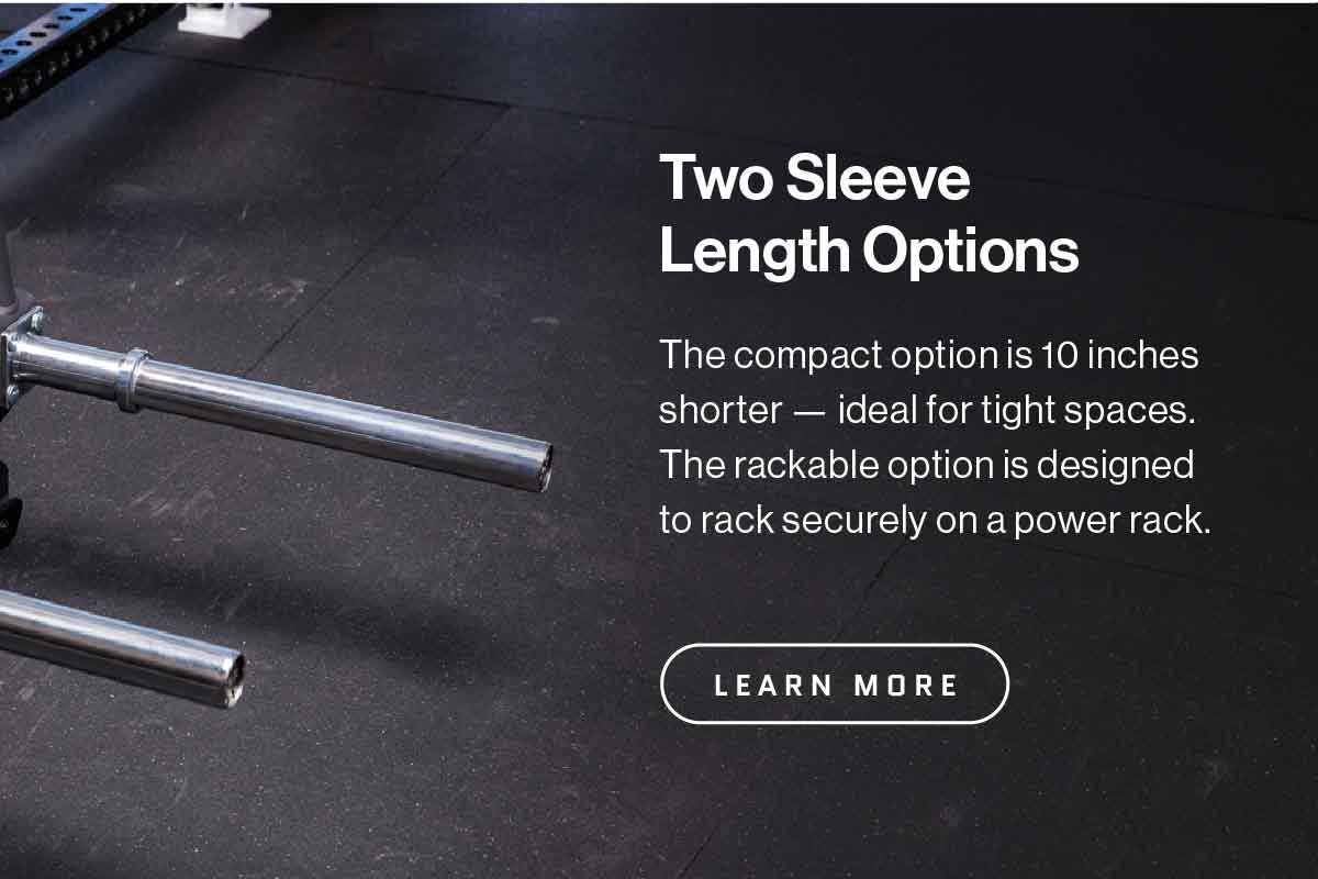 Two sleeve length options