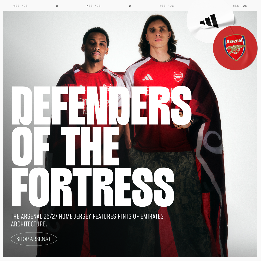 New adidas 26/27 Arsenal Home Kit