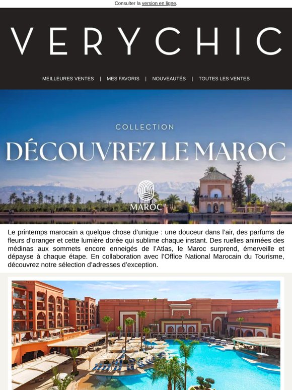 ✨Le Maroc s’invite dans vos vacances