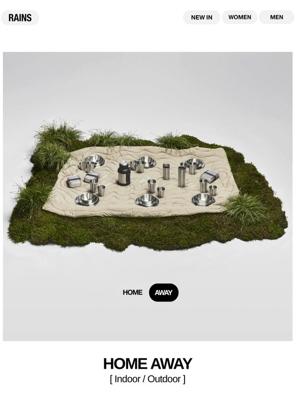 Homeware, the Rains way.