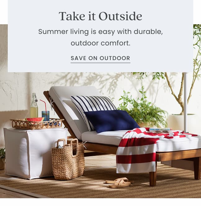 Take it outside