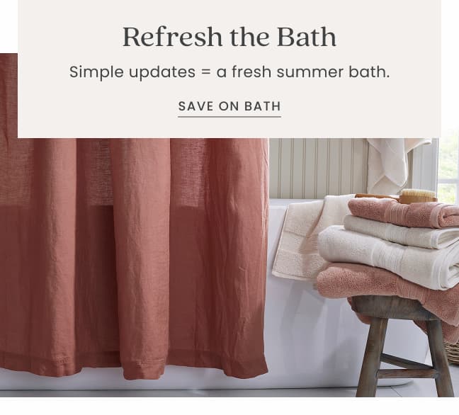 Refresh the bath