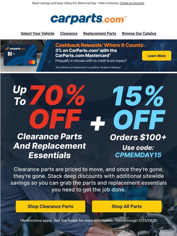 15% OFF Sitewide + Up To 70% OFF Clearance 🤯