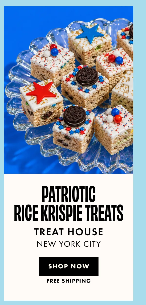 Patriotic Rice Krispie Treats