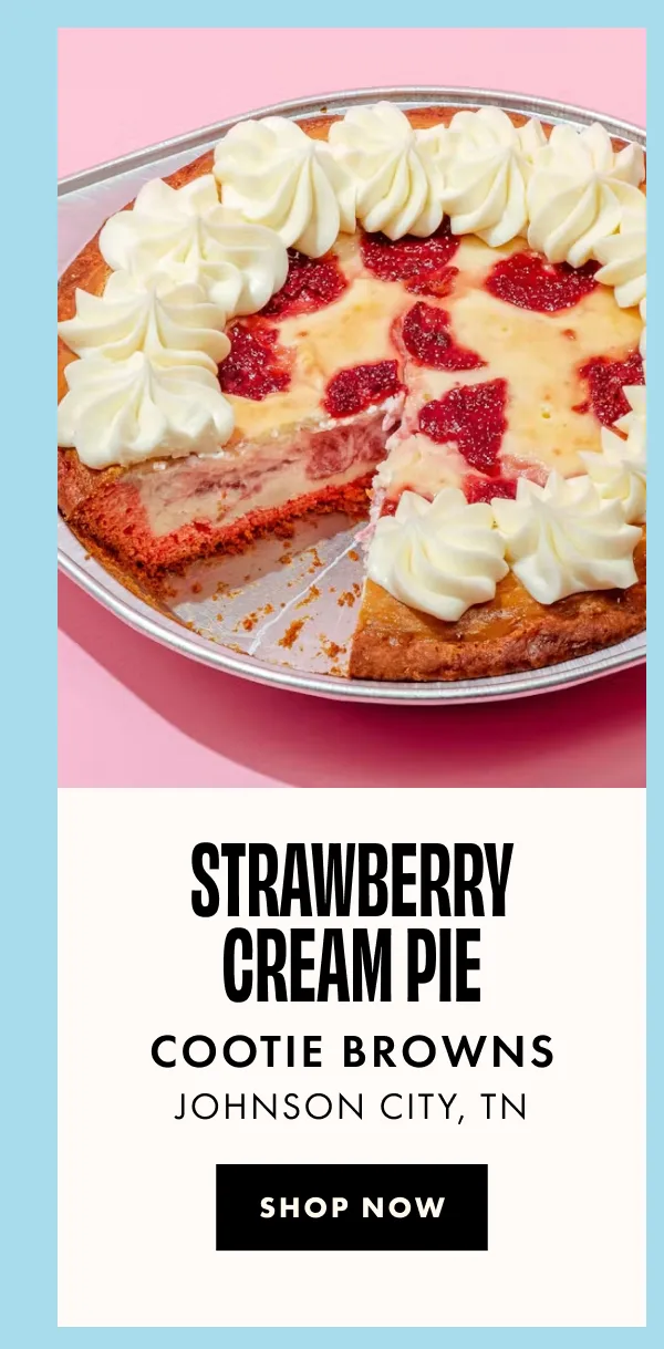 Cootie Browns Strawberry Pie