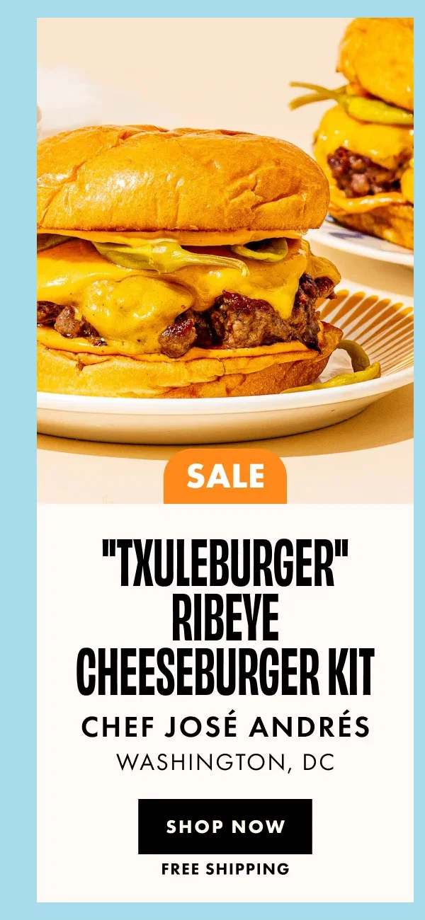 Chef José Andrés Cheeseburger Kit