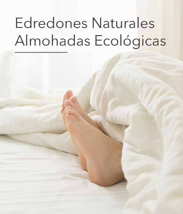 Ropa cama y almohadas bio