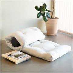 Sillón cama convertible Wrap, Minimalismo japonés para tu hogar