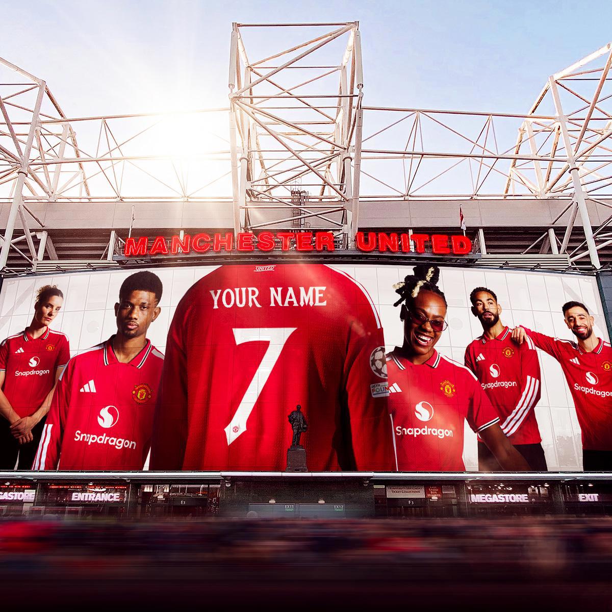 Your personalised home Jersey is waiting for you at United Store