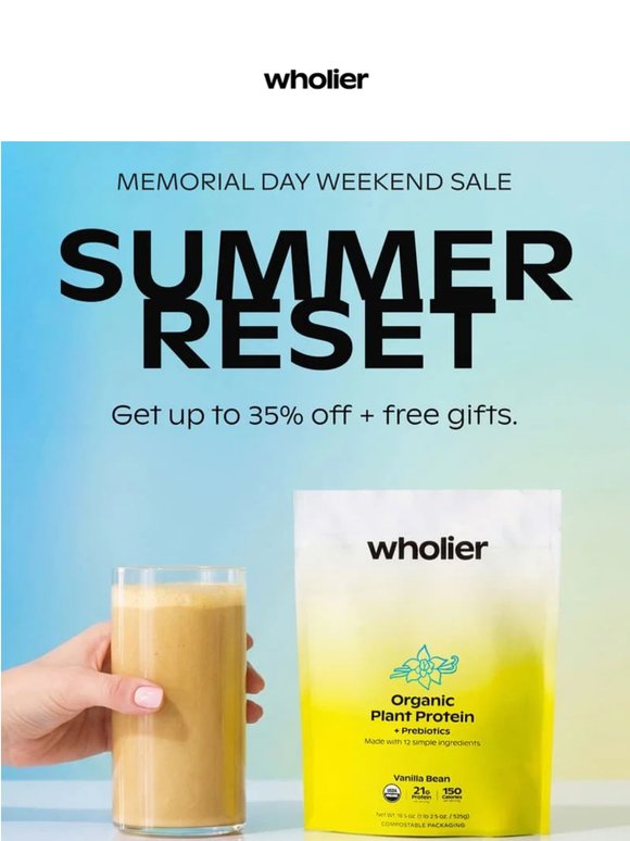Your summer routine starts here 🌞