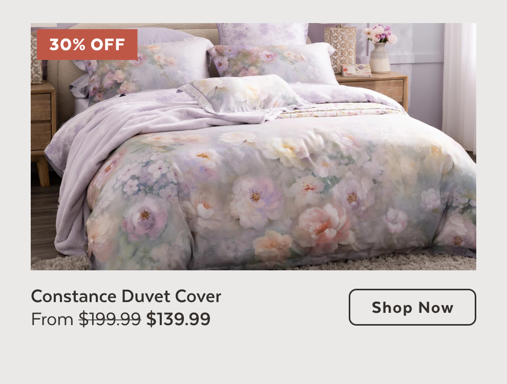 Constance Duvet Cover 30% OFF!