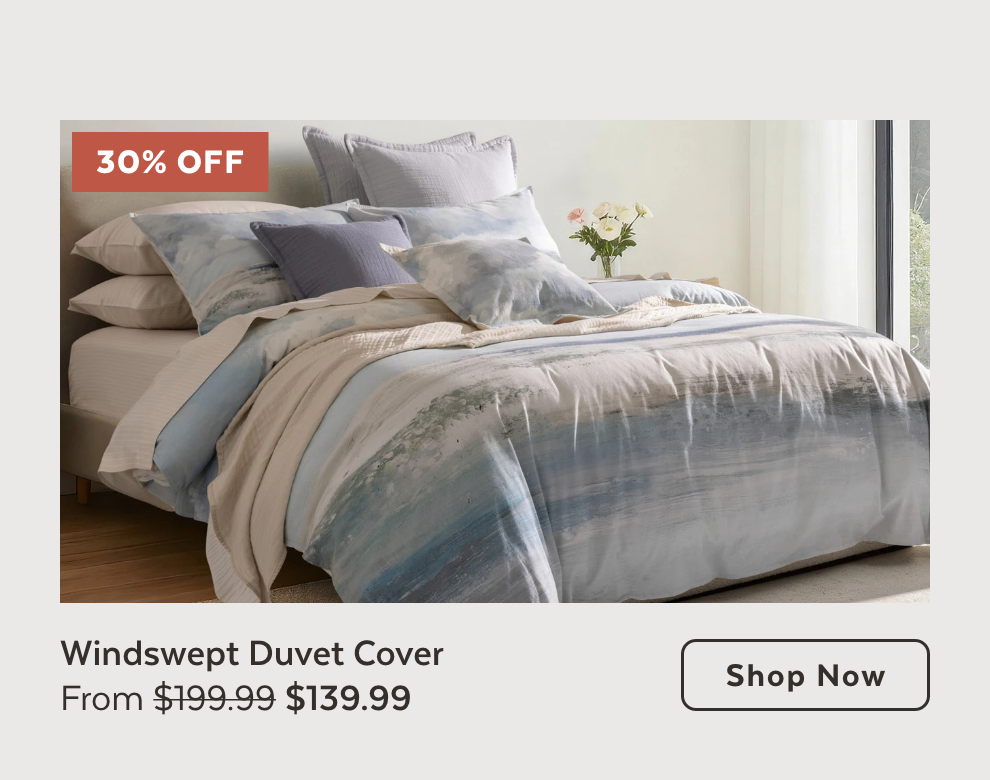 Windswept Duvet Cover 30% OFF!