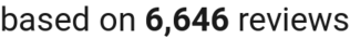 number of reviews