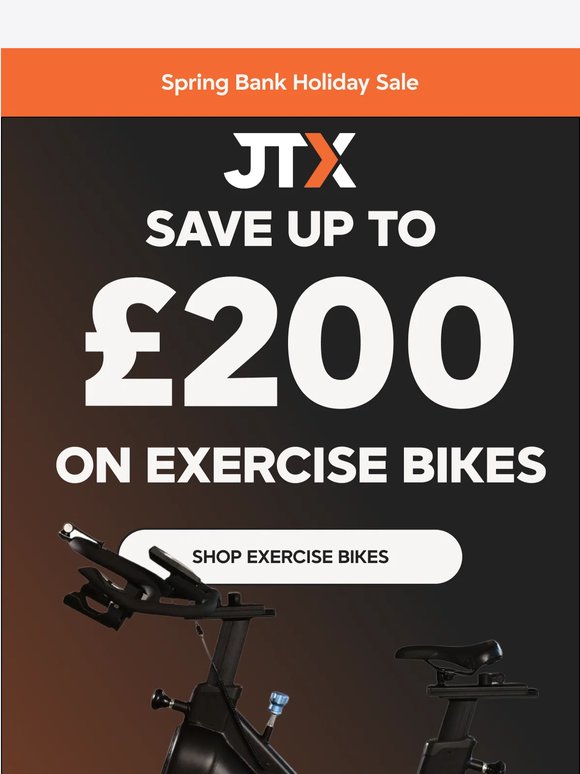 Ride into Savings: Up to £200 Off! 🚴‍♂️