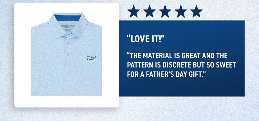 Girl Dad Printed Polo