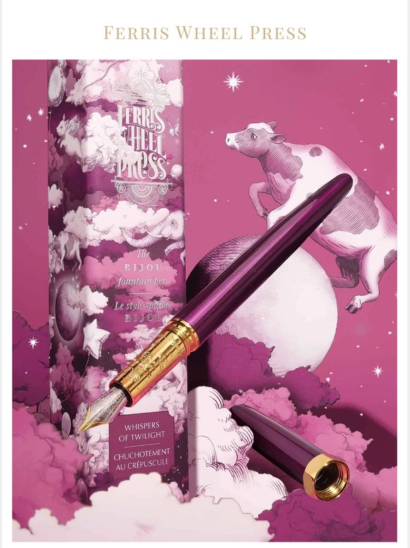 The Glow of Twilight, Captured in a Pen✨