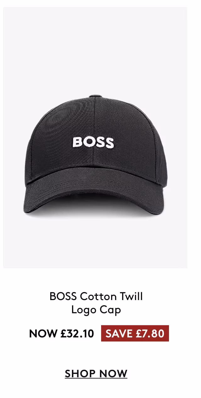 BOSS Cotton Twill Logo Cap