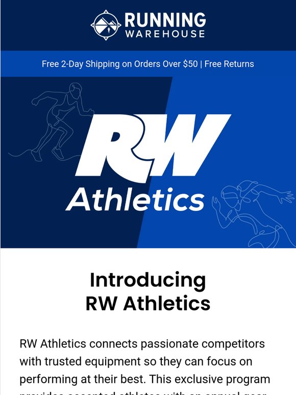 Introducing RW Athletics. Applications are now open.