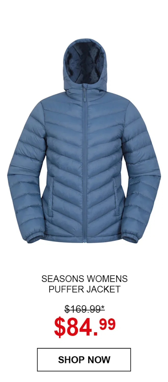 Seasons Womens Puffer Jacket