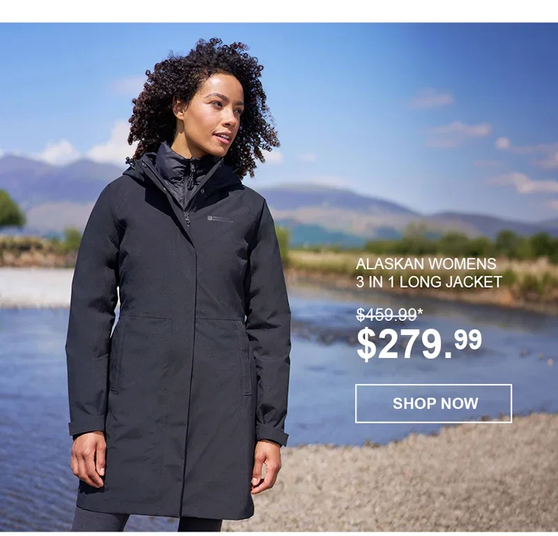 Alaskan Womens 3 in 1 Long Jacket