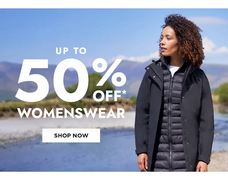 Up to 50% Off Womenswear