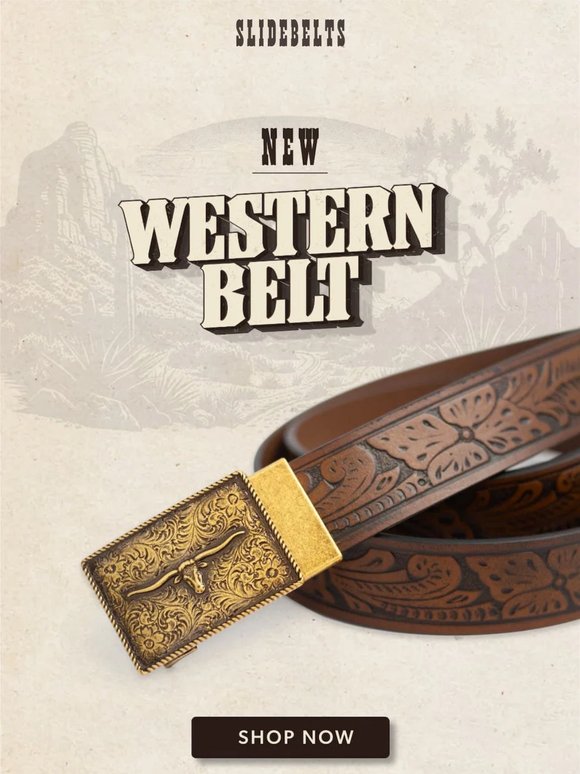 🤠 NEW Western Belt Just Dropped