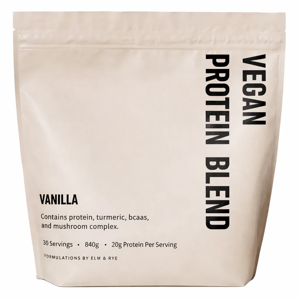 Elm & Rye Vegan Protein Blend 30 Servings