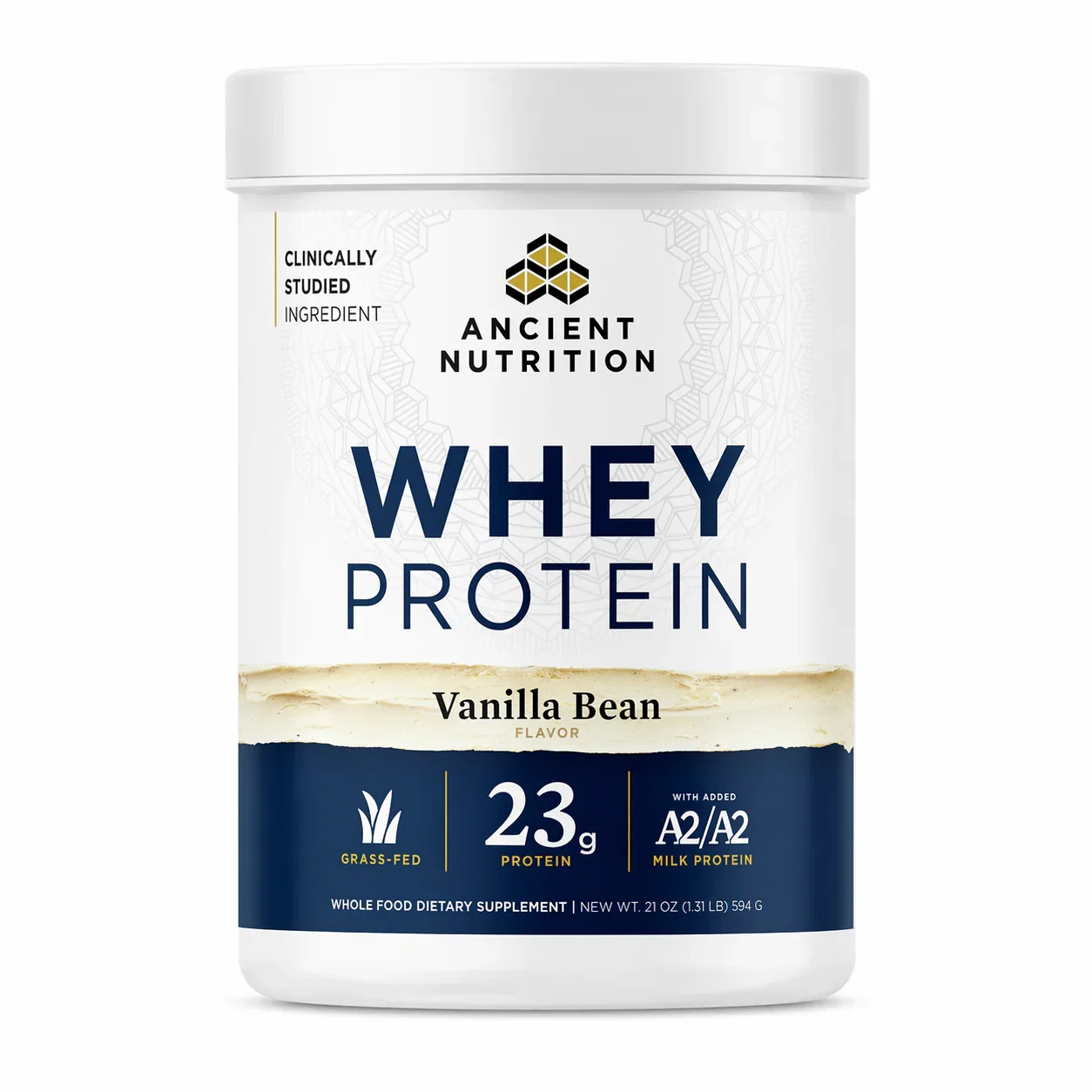 Ancient Nutrition Grass-Fed Whey Protein 20 Servings