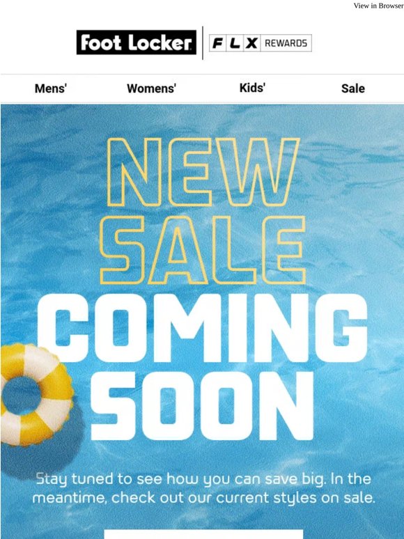 Hot new sale coming soon! Don't miss out 👀