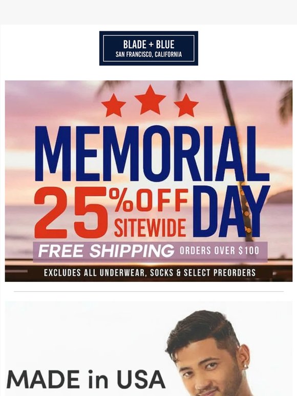 25% OFF & FREE SHIPPING!