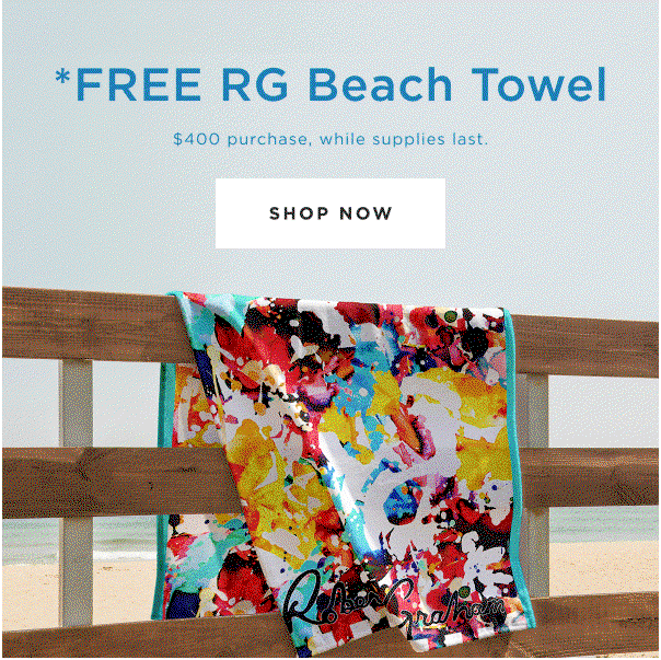 Free Rg beach towel 