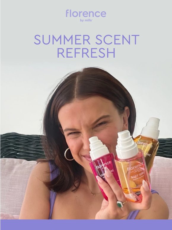 your summer scent is calling…