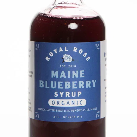 Wild Maine Blueberry Organic Simple Syrup