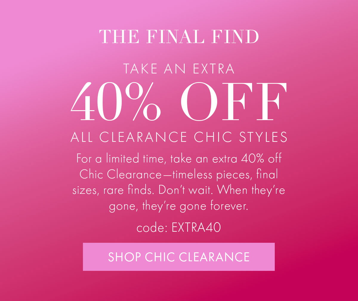 Shop Chic Clearance