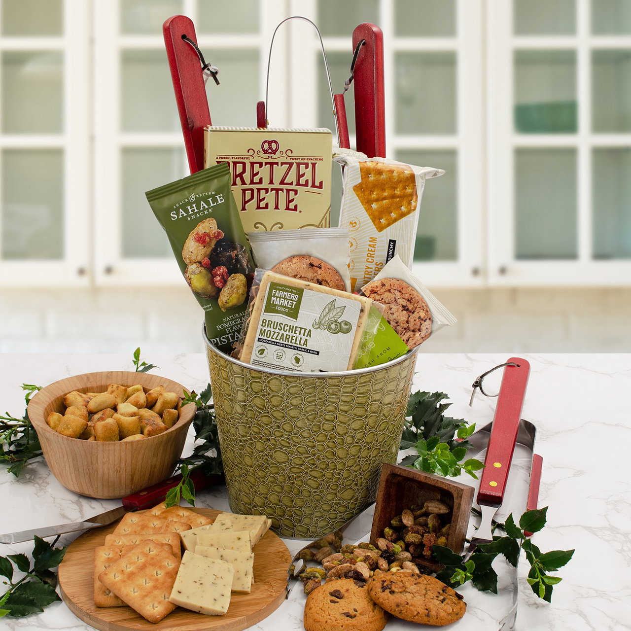 Image of Holy Smokes BBQ Gourmet Gift Basket
