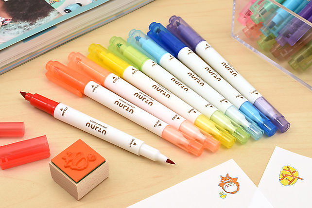 Sun-Star nurin 2 Way Stamp Markers