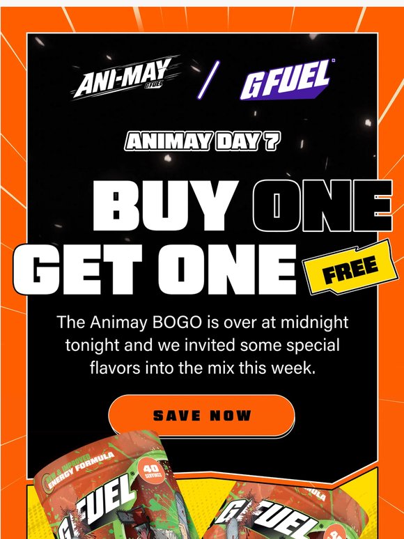 ⚠️ Final DAY for ANIMAY BOGO