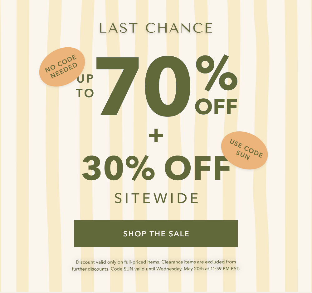 Up to 70% OFF
