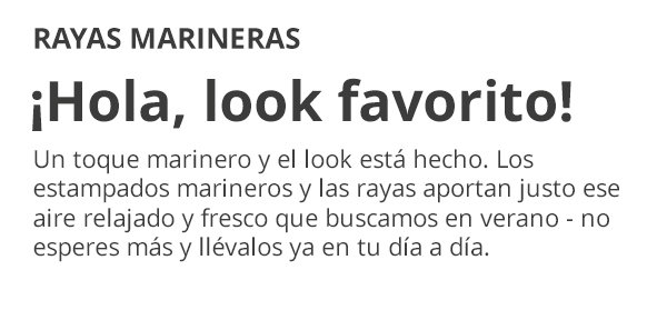 Rayas marineras - Hola, look favorito!